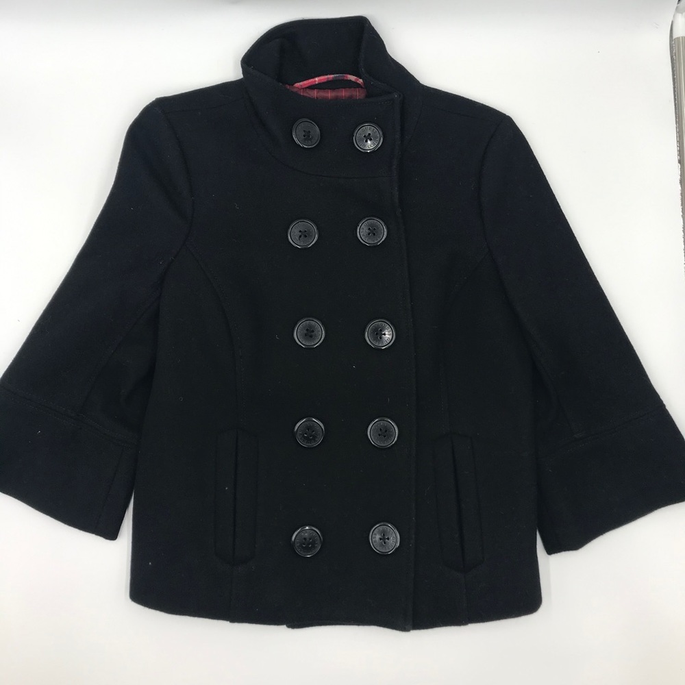 GUESS black winter blazer wool short size M